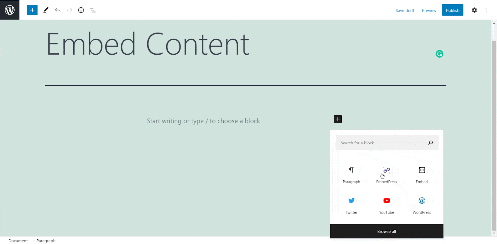 How To Embed Loom In WordPress With EmbedPress 4 embed rumble